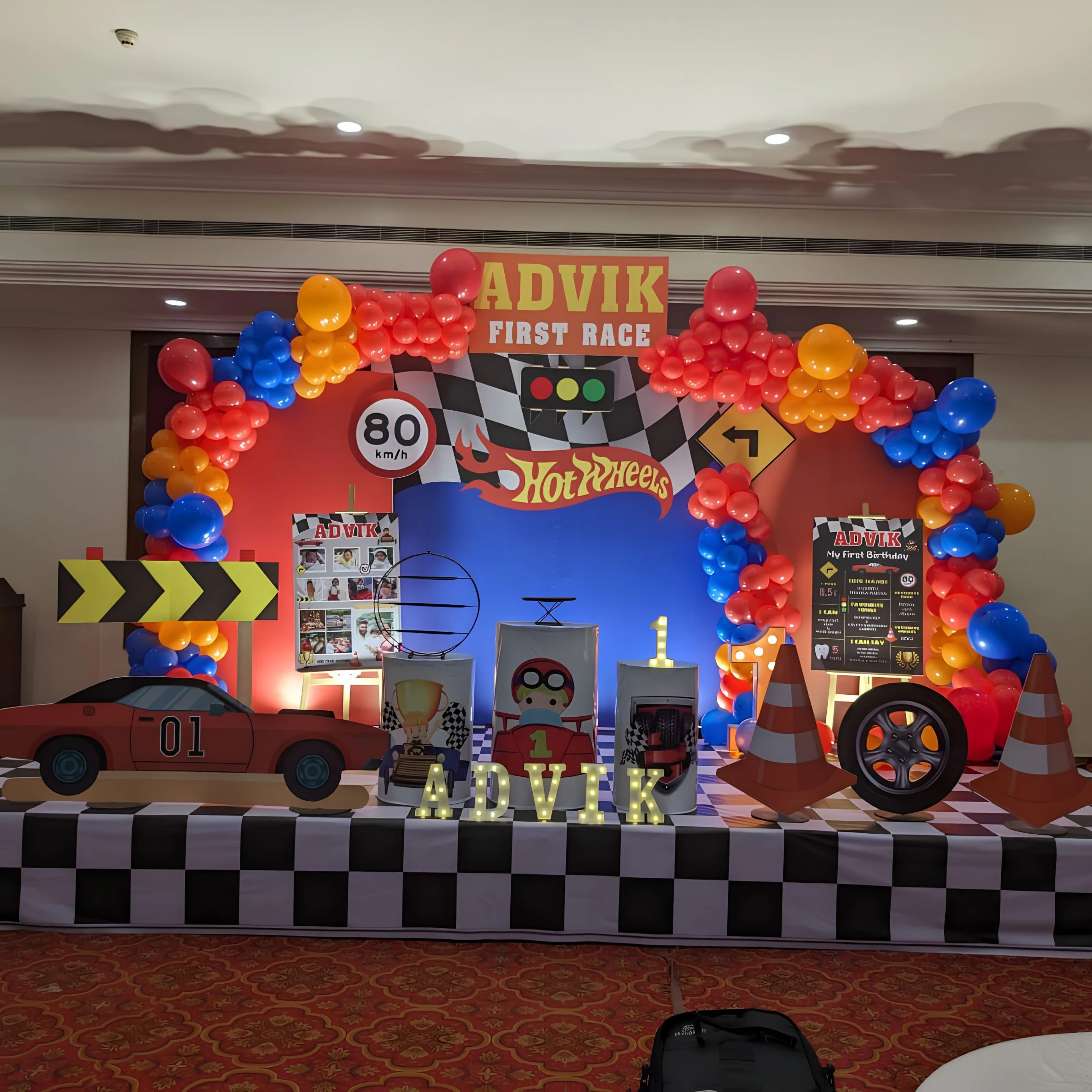 Superhero theme birthday