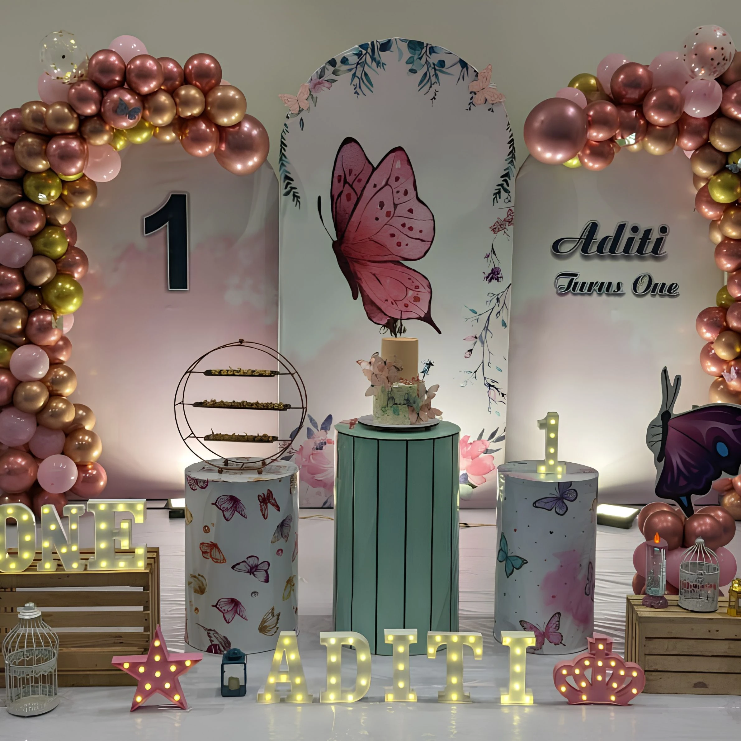 First birthday decoration