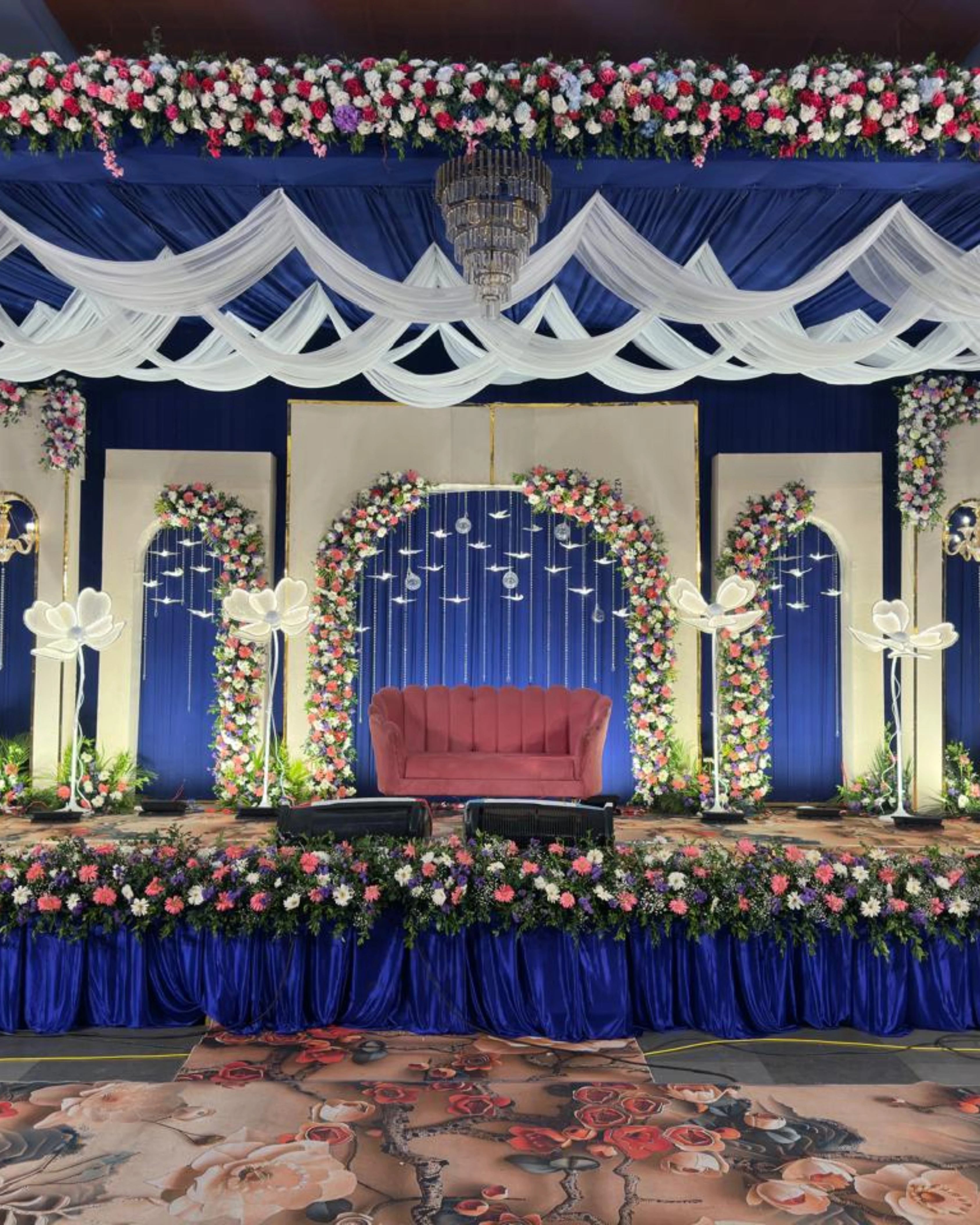Wedding stage decoration