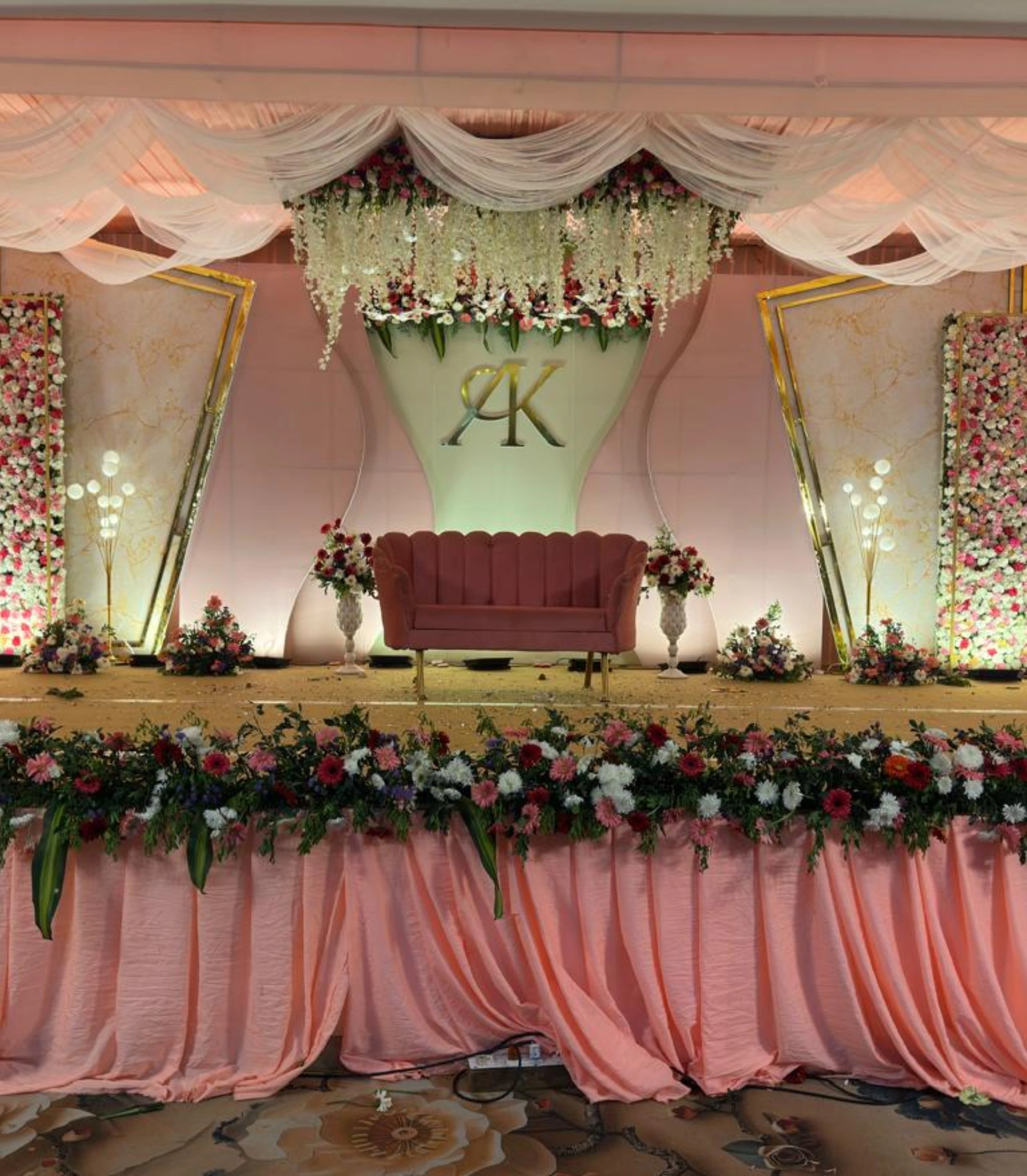 Floral mandapam