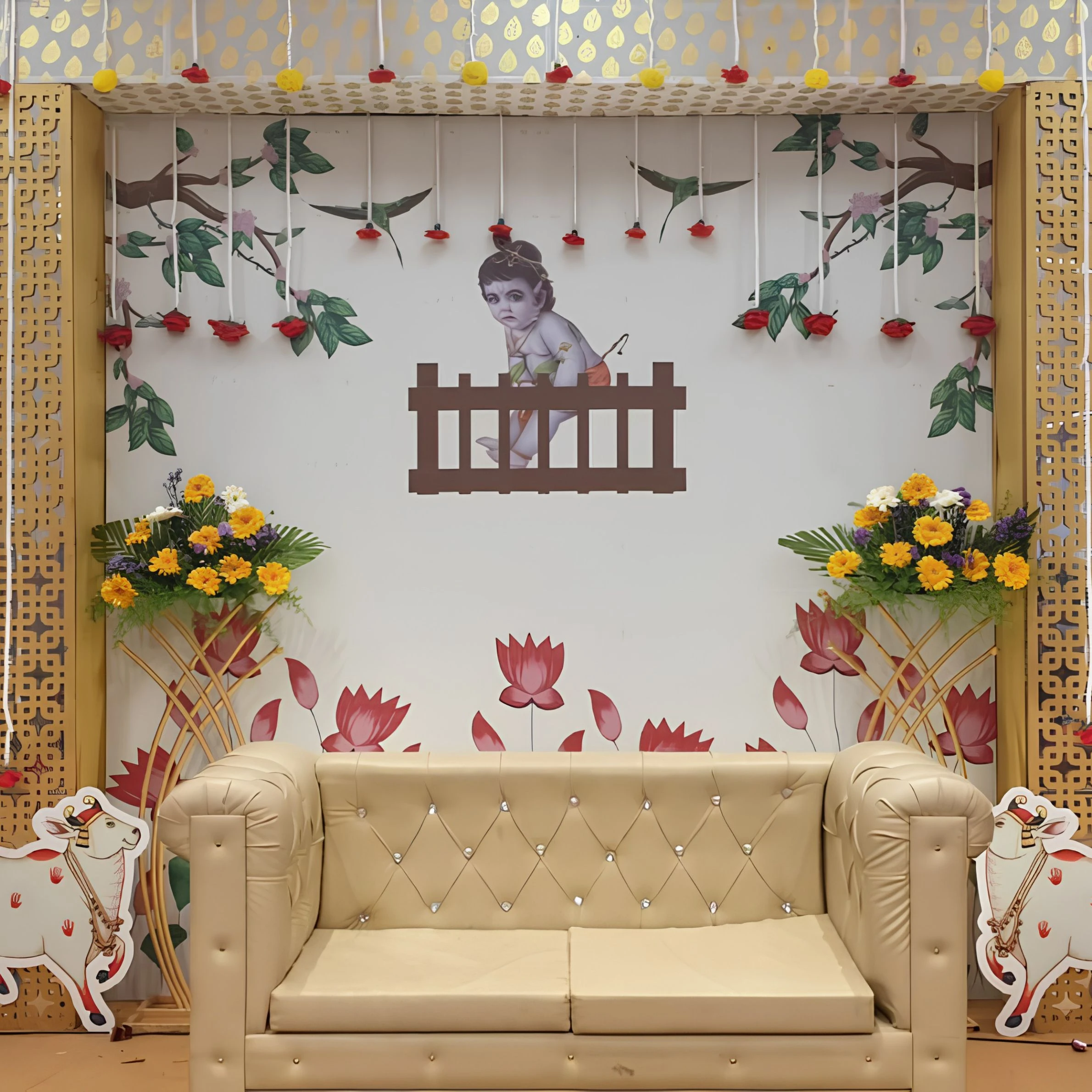 Grand traditional ceremony decoration