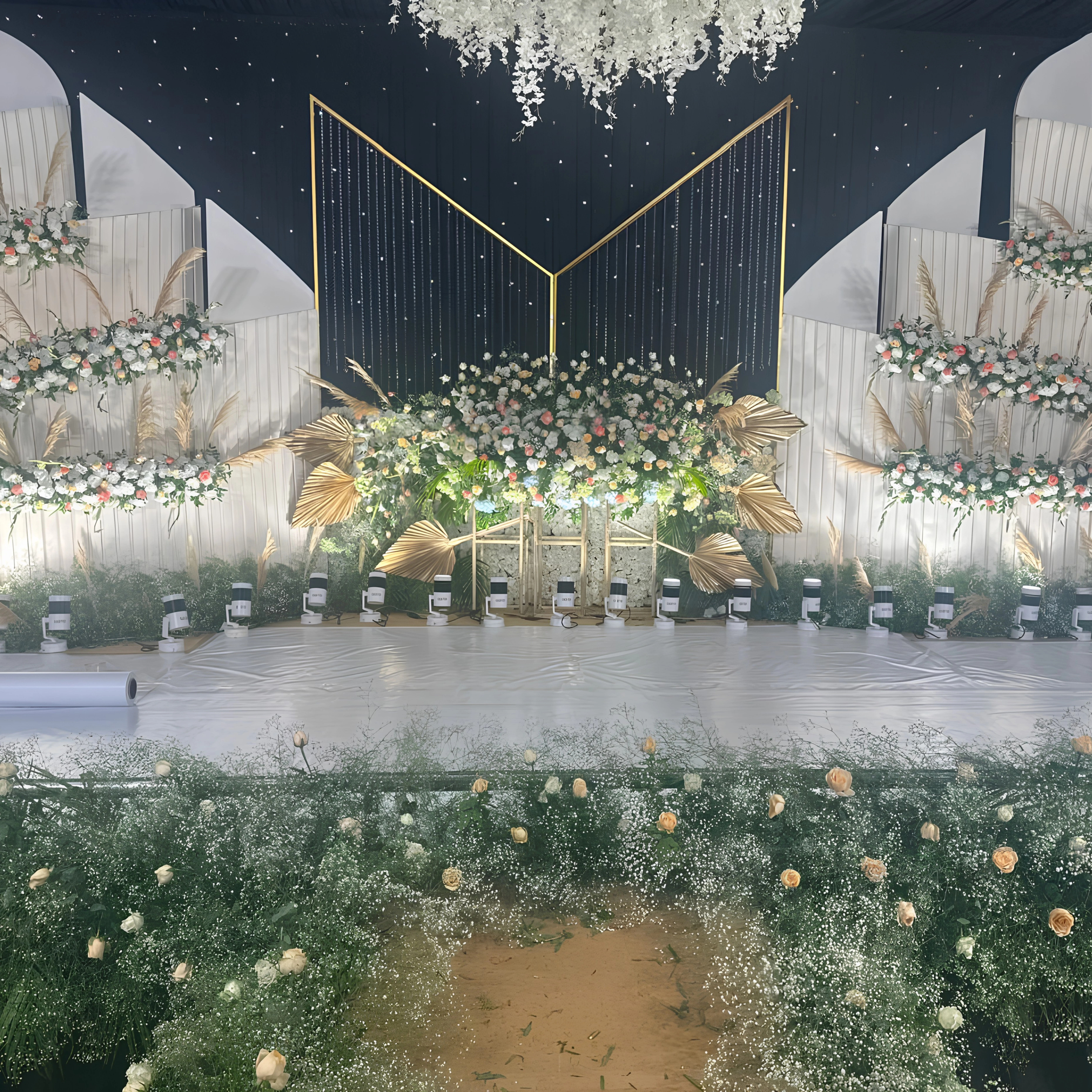 Grand stage decoration